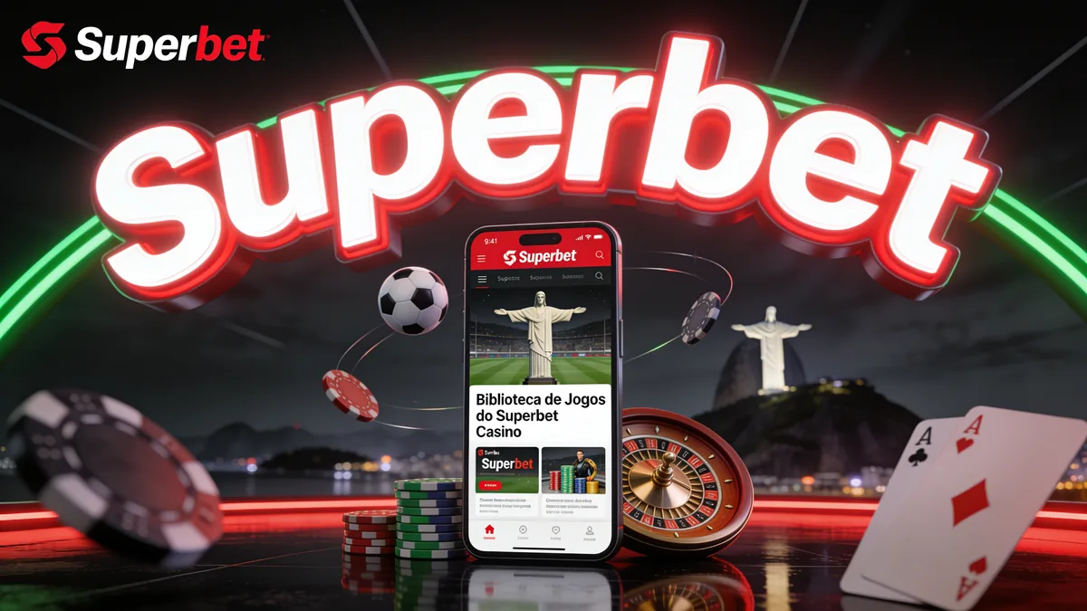 Biblioteca de Jogos do Superbet Casino para jogadores no Brasil